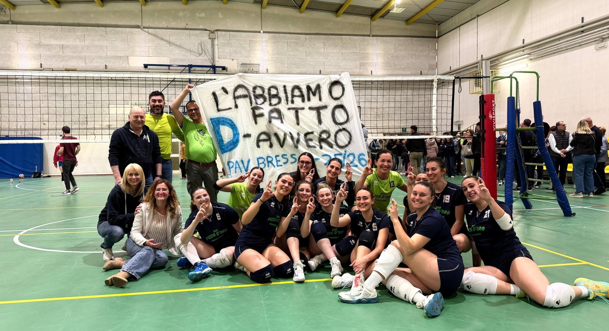 1ª Divisione PavBressa festeggia la promozione